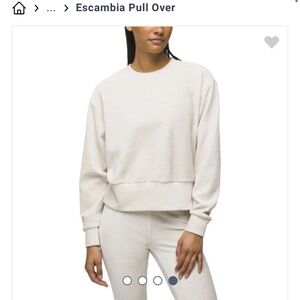 Prana Escambia Pullover, Cropped Sweater
